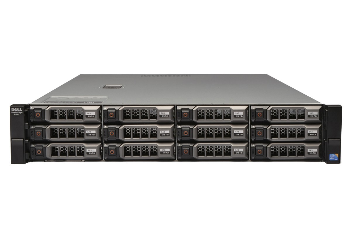 SERVER DELL POWEREDGE  R510 XEON 2 x E5645 RAM 32G SAS 600GBX2 RAID H700 2U